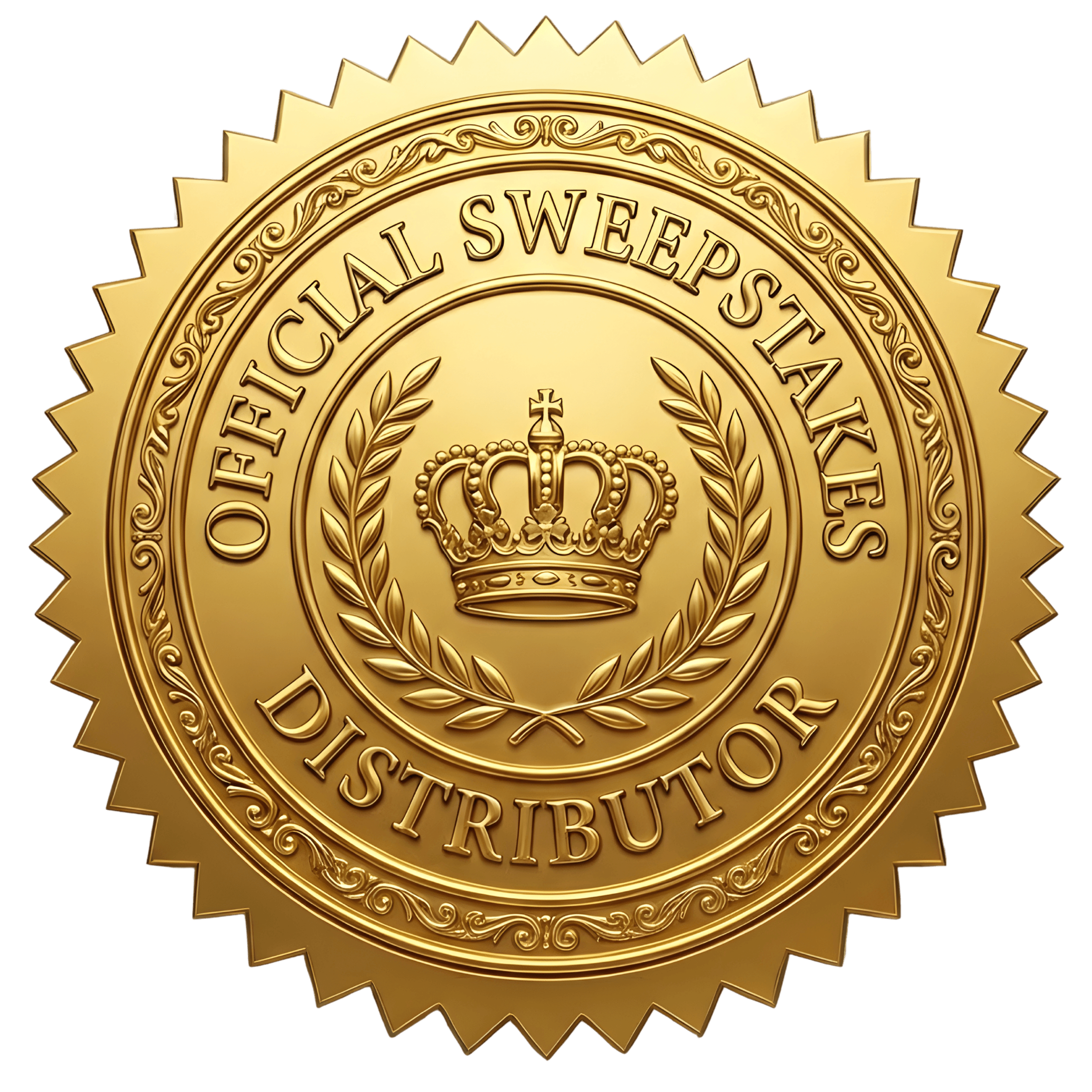 1 27 Official Sweepstakes Distributor Stamp V1